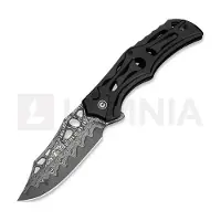 CIVIVI Biophase fällkniv, Damascus, Black Aluminum