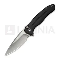 CIVIVI Kitefin Button Lock Black Al