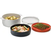 Joseph Joseph M-Cuisine - Microwave cooking set - 4 artiklar - 24.7 x 20 x 17 cm