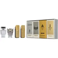 Rabanne Miniature Set - One Million Edt 5ml, One Million Elixir Intense Edp 5ml, Invictus Edt 5ml, Phantom Edt 5ml