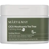 MARY & MAY , Houttuyniatea Trädtre Calmande Skönhet Mask, 30 ark, 14.1 oz (400 g)