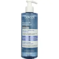 VICHY Dercos Mineral Schampo För Frekvent Användning 400 ml