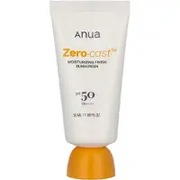 ANUA Zero-Cast Moisturizing Finish Sunscreen SPF 50 - 50 ml