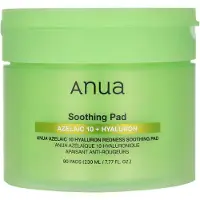 ANUA Azelaic 10 + Hyaluron Redness Soothing Pad 90 Pads 230 ml