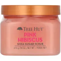TREE HUT Pink Hibiscus Shea Sugar Kroppsskrubb 510 gram