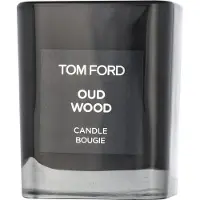 Tom Ford Bougie parfumée Oud Wood 200 g — trä, orientaliska kryddor & inslag av bärnsten