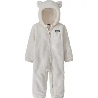 Patagonia Baby Furry Friends Bunting Birch White