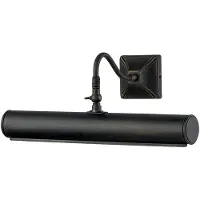 ELSTEAD Tavelbelysning Picture Lights svart, 36 cm Lights, dimbar, Svart, Vardagsrum / matsal, Metall, Antik, Vägglampa, vägglampa inomhus