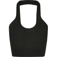 Urban Classics Rib Knit Crossed Neckholder Ärmlös Topp