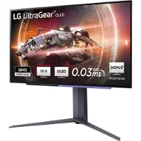 LG UltraGear 27GS95QX-B LED-skärm EEK F (A - G) 67.3 cm (26.5 tum) 16:9 0.03 ms HDMI 2.1 OLED