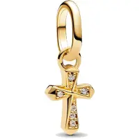Pandora ME gnistrande kors mini hängberlock 763044C01