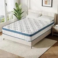 24.Se Madrass 22 cm 180x200 / minnesskum med 7 zoner / medelfast komfort och stöd