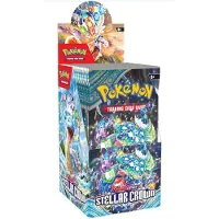 TCG - Scarlet &amp Violet - Stellar Crown Half Size Booster Ekranas (18 förpackningar)