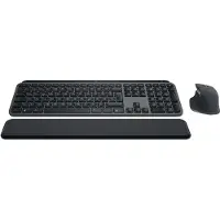 Logitech Tangentbord - - MX Keys S Combo - Grafit - US International QWERTY - Trådlös