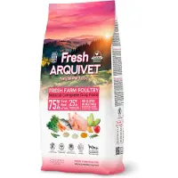 Arquivet Färsk Kyckling Från Gård Och Hundmat Med Havsfisk 10kg
