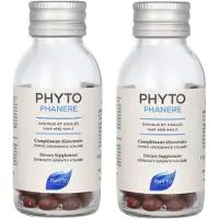 Phyto phytophanère hår och naglar styrka tillväxt 240 kapslar