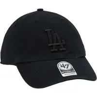 47 'Brand Keps - Clean UP LA Dodgers Svart Tvättad