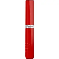 L'Oréal Infallible Laque Vinyl Effekt Flytande Läppstift #415-röd Bisou 4,3 Ml