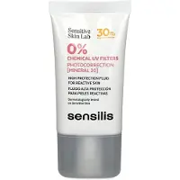 Sensilis PHOTOCORRECTION MINERAL 30 fluid högt skydd för reaktiv hud SPF30 40 ml