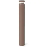 Ideal Lux LED pollare Boeing, Brun / rost, Metall, LED-utomhuslampa