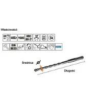 Artpol BORR SDS PLUS 25x450 mm