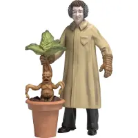 Schleich Harry Potter - 9 cm - Neville m. Mandragora - 14946 - - One Size - Leksaksfigur