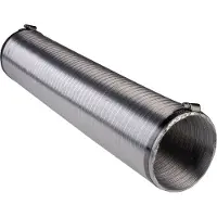 Wallair N51839 Flexibelt luftningsrör Aluminium (Ø x L) 15 cm x 2.5 m Silver