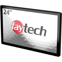 Faytech FT24TMCAPOB Touchscreen EEK: G (A - G) 61 cm (24 tum) 1920 x 1080 pixel 16:9 3.5 ms HDMI, DisplayPort, VGA, USB-B, Audio Line In IPS LCD