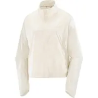 Salomon - Trail running-kläder dam - Shkout Fly Jkt W Whisper White för Unisex - Storlek L - Vit