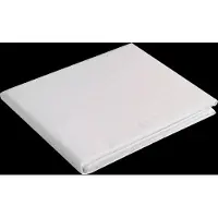 Borås Cotten Mjukt lakan 180x200 cm - Formsytt lakan i 100% bomullssatin - Vitt boxlakan för madrass - Borås Cotton Cloud satinlakan