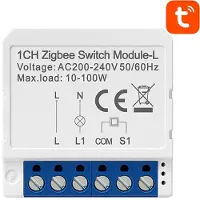 Avatto Smart Switchmodul Zigbee Lzwsm16-w1 Ingen Neutral Tuya Smarta Kontroller