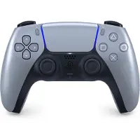 Sony DualSense - Spelkontroll - trådlös - Bluetooth - sterlingsilver - för PlayStation 5