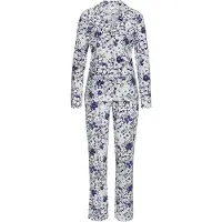 s.Oliver Pyjamas pastellblå / vit