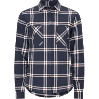 Urberg Women's Two Pocket Flanell Shirt Blue Nights/huckleberry