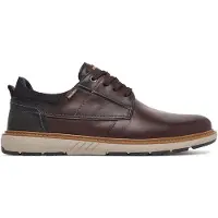 Pikolinos för män. M8D-4292C1 Mörkbruna Bilbao läderskor (44), Hud, Karta, Nyckelband, Casual