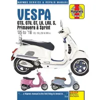 Vespa GTS, GTV, GT, LX, LXV, S, Primavera & Sprint (05 - 18)