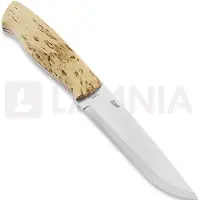 Brisa Trapper 115 kniv, Elmax Scandi, curly birch