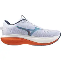 Mizuno Wave Rider 30 Shoes White Orange AW26, Size 44,5 - EUR