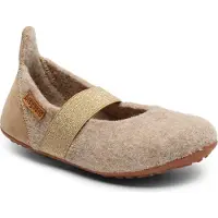 Bisgaard Ballerina Inneskor - Ull - Balett - Nougat - - 34 - Innerskor