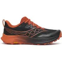 Saucony Men's Peregrine 16 Black/rust