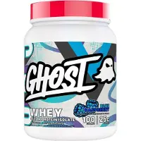 Ghost , Vassleproteinisolat, Blå Hallon, 640g (1.4lb)