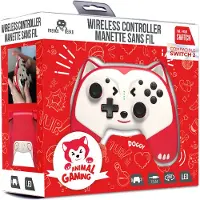 Ginza.se Freaks And Geeks - Switch - Doggy Wireless Controller for Children with paddles - Red