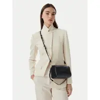 Furla för kvinnor. WE00922-BX2269 Talia Mini svart läderväska (OSFA), Casual, Klassisk, Hud
