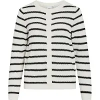 Vila Koftor / Cardigans / Västar VIDALO O-NECK kvinnor - Vit - EU M