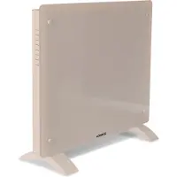 Vonroc Lyxig elvärmare – Konvektor med glaspanel – 1000W – Beige | WIFI