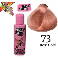 Crazy Color Semi-Permanent Hårfärg - 73 Rose Gold