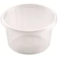 Duni - Matförvaringsbehållare - 300 ml - rund - engångsvara (paket om 50)