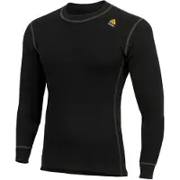 Aclima Men's WarmWool Crew Neck Jet Black