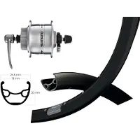 Wiener Ryde Rival 19 29´´ Cl Disc Qr Dynamo Dh3d32 Framhjul
