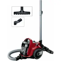 Bosch GS 05 BGC05AAA2 - Dammsugare - med behållare - utan påse - chiliröd/svart